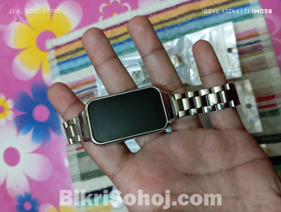 Xiaomi band 9 active ( metal strap + case)